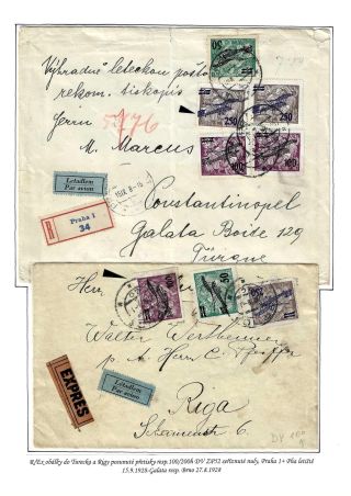 FLUGPOSTMARKEN ČSR 1918-1939 – Blatt 78