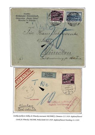 FLUGPOSTMARKEN ČSR 1918-1939 – Blatt 97