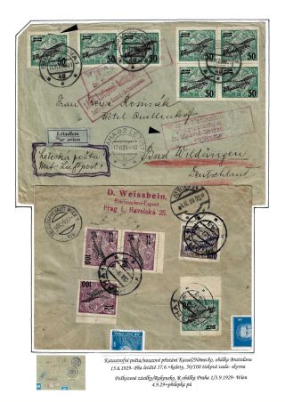 FLUGPOSTMARKEN ČSR 1918-1939 – Blatt 98