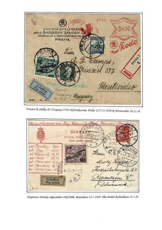 FLUGPOSTMARKEN ČSR 1918-1939 – Blatt 100