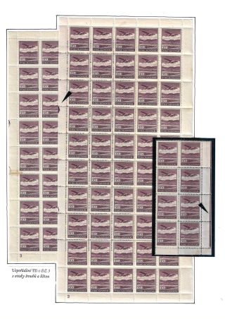 LETECKÉ ČSR I 1918-1939 – list 416