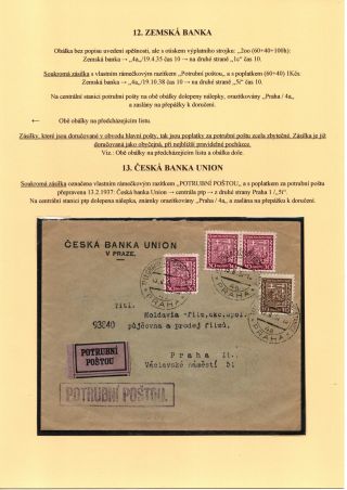 SOUKROMÉ STANICE PRAŽSKÉ POTRUBNÍ POŠTY – Blatt 28
