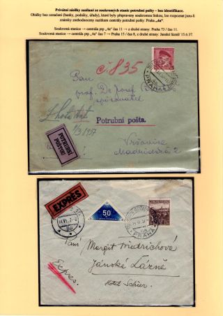 SOUKROMÉ STANICE PRAŽSKÉ POTRUBNÍ POŠTY – Blatt 30