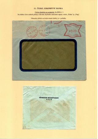 SOUKROMÉ STANICE PRAŽSKÉ POTRUBNÍ POŠTY – Blatt 39