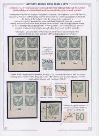 NOVINOVÉ ZNÁMKY EMISE SOKOL V LETU – list 38