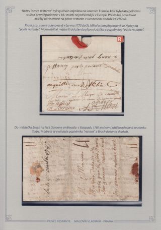 POSTE RESTANTE – list 6