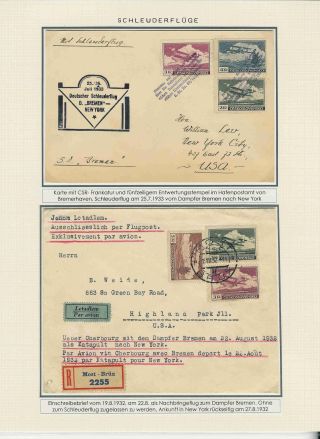 KATAPULTOVÁ A ZEPPELINOVÁ POŠTA ČESKOSLOVENSKA 1929-1939 – sheet 10