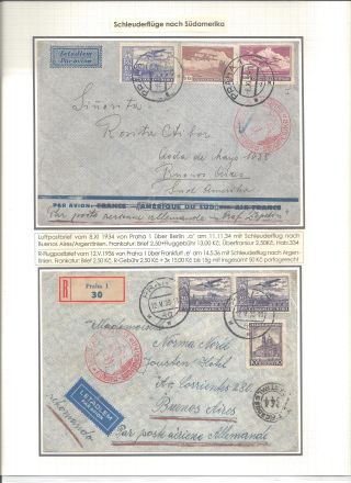 KATAPULTOVÁ A ZEPPELINOVÁ POŠTA ČESKOSLOVENSKA 1929-1939 – sheet 15