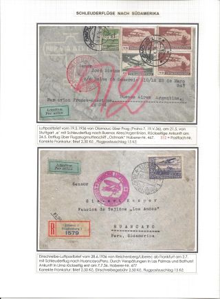 KATAPULTOVÁ A ZEPPELINOVÁ POŠTA ČESKOSLOVENSKA 1929-1939 – sheet 20