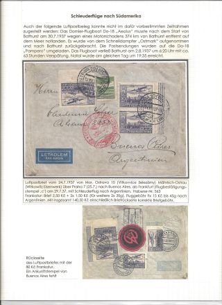 KATAPULTOVÁ A ZEPPELINOVÁ POŠTA ČESKOSLOVENSKA 1929-1939 – sheet 23