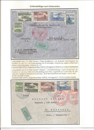 KATAPULTOVÁ A ZEPPELINOVÁ POŠTA ČESKOSLOVENSKA 1929-1939 – sheet 29