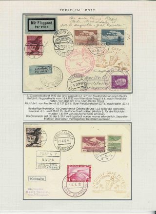 KATAPULTOVÁ A ZEPPELINOVÁ POŠTA ČESKOSLOVENSKA 1929-1939 – sheet 51