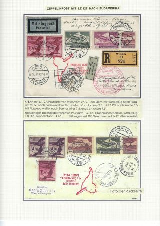 KATAPULTOVÁ A ZEPPELINOVÁ POŠTA ČESKOSLOVENSKA 1929-1939 – sheet 52