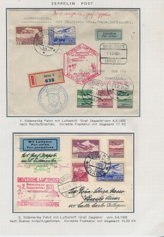 KATAPULTOVÁ A ZEPPELINOVÁ POŠTA ČESKOSLOVENSKA 1929-1939 – sheet 57
