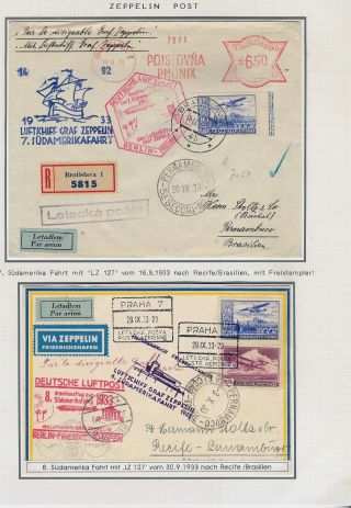 KATAPULTOVÁ A ZEPPELINOVÁ POŠTA ČESKOSLOVENSKA 1929-1939 – sheet 60