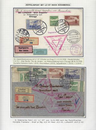 KATAPULTOVÁ A ZEPPELINOVÁ POŠTA ČESKOSLOVENSKA 1929-1939 – sheet 62