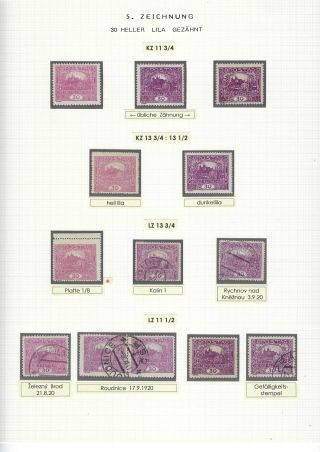 ČESKOSLOVENSKO - VYDÁNÍ HRADČANY – sheet 86