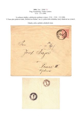 RAKOUSKO-UHERSKO, POŠTOVNÍ DOKLADY Z VÝSTAV, SLAVNOSTÍ APOD. – sheet 10