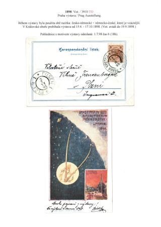 RAKOUSKO-UHERSKO, POŠTOVNÍ DOKLADY Z VÝSTAV, SLAVNOSTÍ APOD. – sheet 15