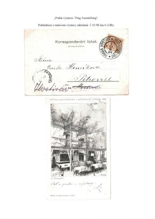 RAKOUSKO-UHERSKO, POŠTOVNÍ DOKLADY Z VÝSTAV, SLAVNOSTÍ APOD. – sheet 20