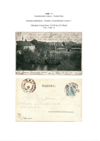 RAKOUSKO-UHERSKO, POŠTOVNÍ DOKLADY Z VÝSTAV, SLAVNOSTÍ APOD. – sheet 31