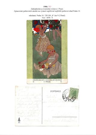 RAKOUSKO-UHERSKO, POŠTOVNÍ DOKLADY Z VÝSTAV, SLAVNOSTÍ APOD. – sheet 65