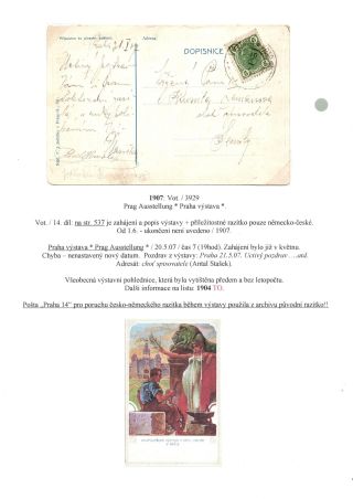 RAKOUSKO-UHERSKO, POŠTOVNÍ DOKLADY Z VÝSTAV, SLAVNOSTÍ APOD. – sheet 66