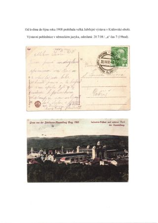 RAKOUSKO-UHERSKO, POŠTOVNÍ DOKLADY Z VÝSTAV, SLAVNOSTÍ APOD. – sheet 69