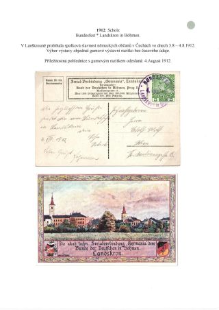 RAKOUSKO-UHERSKO, POŠTOVNÍ DOKLADY Z VÝSTAV, SLAVNOSTÍ APOD. – list 93