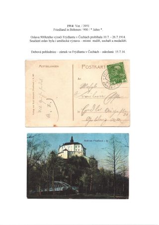 RAKOUSKO-UHERSKO, POŠTOVNÍ DOKLADY Z VÝSTAV, SLAVNOSTÍ APOD. – list 103