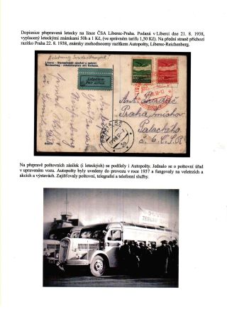 ČESKOSLOVENSKO, LETECKÉ ZNÁMKY - DEFINITVNÍ VYDÁNÍ 1930 – sheet 11