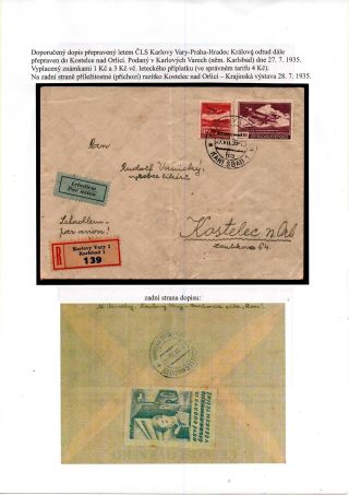 ČESKOSLOVENSKO, LETECKÉ ZNÁMKY - DEFINITVNÍ VYDÁNÍ 1930 – sheet 19
