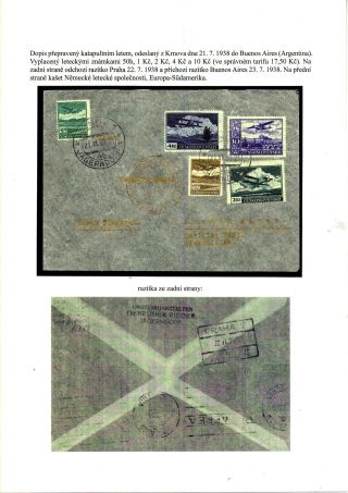 ČESKOSLOVENSKO, LETECKÉ ZNÁMKY - DEFINITVNÍ VYDÁNÍ 1930 – sheet 39