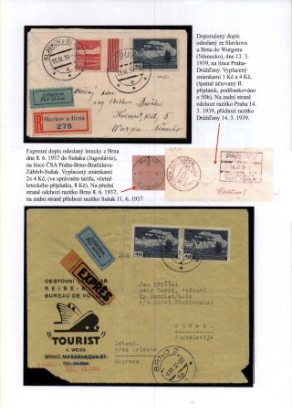 ČESKOSLOVENSKO, LETECKÉ ZNÁMKY - DEFINITVNÍ VYDÁNÍ 1930 – sheet 41
