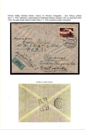 ČESKOSLOVENSKO, LETECKÉ ZNÁMKY - DEFINITVNÍ VYDÁNÍ 1930 – sheet 46