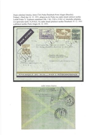 ČESKOSLOVENSKO, LETECKÉ ZNÁMKY - DEFINITVNÍ VYDÁNÍ 1930 – sheet 52