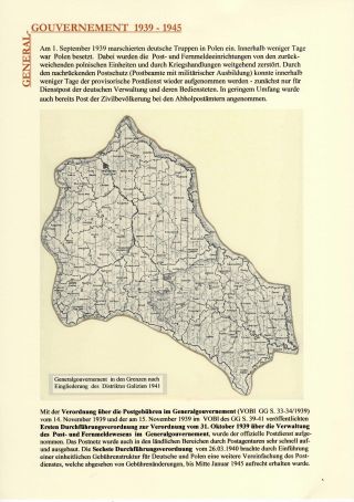 GENERALGOUVERNEMENT 1939-1945 – sheet 2