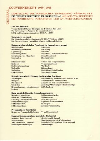 GENERALGOUVERNEMENT 1939-1945 – sheet 3