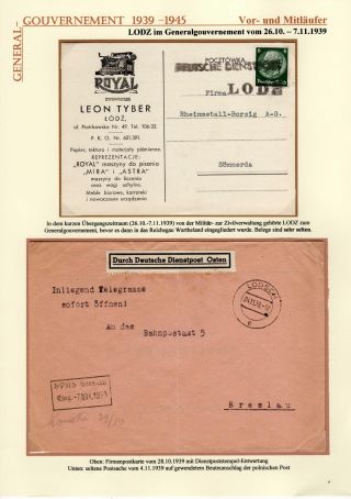 GENERALGOUVERNEMENT 1939-1945 – sheet 9