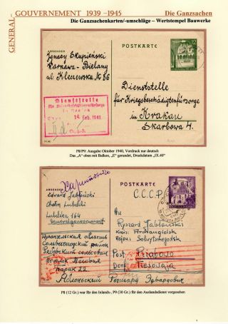 GENERALGOUVERNEMENT 1939-1945 – sheet 21