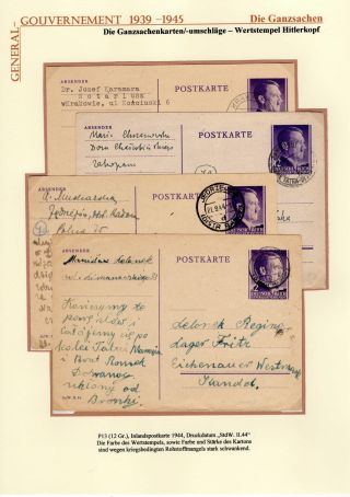 GENERALGOUVERNEMENT 1939-1945 – sheet 24
