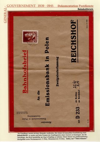 GENERALGOUVERNEMENT 1939-1945 – sheet 27