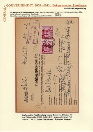 GENERALGOUVERNEMENT 1939-1945 – sheet 37
