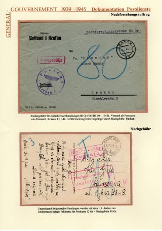 GENERALGOUVERNEMENT 1939-1945 – sheet 38