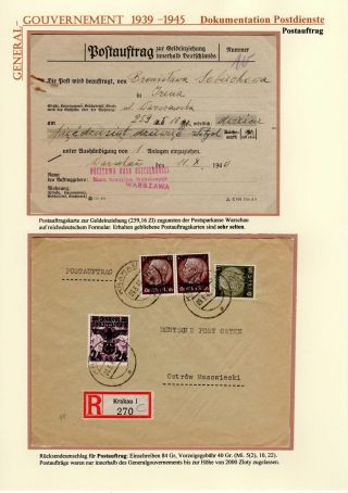 GENERALGOUVERNEMENT 1939-1945 – sheet 48