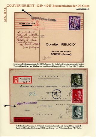 GENERALGOUVERNEMENT 1939-1945 – list 66
