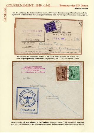 GENERALGOUVERNEMENT 1939-1945 – list 71