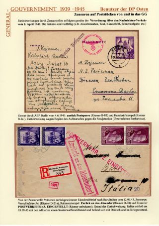 GENERALGOUVERNEMENT 1939-1945 – sheet 85
