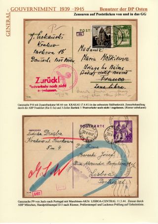 GENERALGOUVERNEMENT 1939-1945 – sheet 86