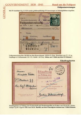 GENERALGOUVERNEMENT 1939-1945 – sheet 93